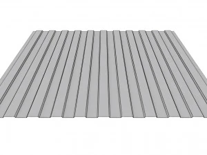 chapa perfilada 03 Modelo 3D