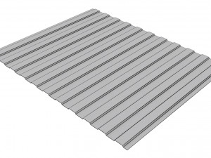 profiled sheet 03 Modelo 3D