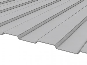 profiled sheet 03 Modelo 3D