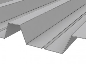 profiled sheet 04 3D Model