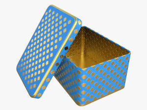 модель металлического ящика 3D Модель