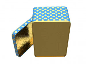 metal box model 3D Model