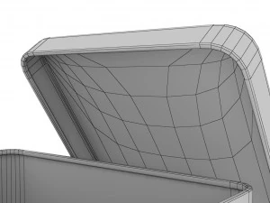metal box model 3D Model