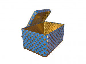 metal box model 3D Model