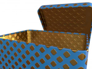 metal box model 3D Model
