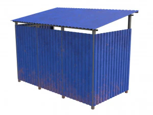 otob&uuml;s durağı 3D Model