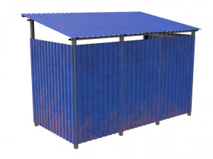 otob&uuml;s durağı 3D Model