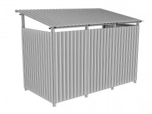 otob&uuml;s durağı 3D Model