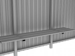 otob&uuml;s durağı 3D Model