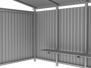 otob&uuml;s durağı 3D Model