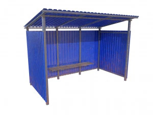 otob&uuml;s durağı 3D Model