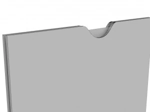 플라스틱 홀더 3D 모델