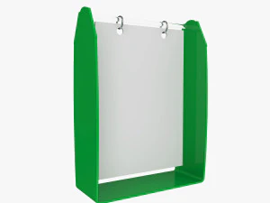 dudukan plastik 3d Model 3D