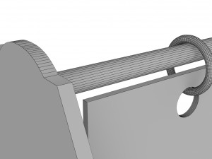 3d plastic holder 3D 模型