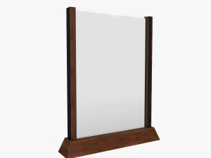 나무 홀더 3D 모델