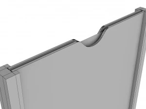 деревянный держатель 3D Модель