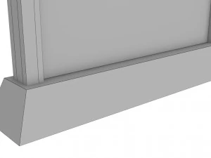 деревянный держатель 3D Модель