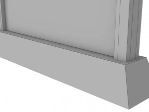 деревянный держатель 3D Модель