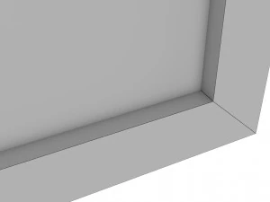 wood frame 3d 3D Model