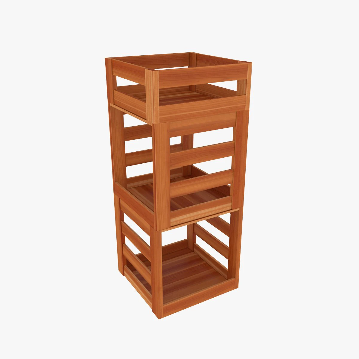 wood stand model 3D Model .c4d .max .obj .3ds .fbx .stl .blend 
