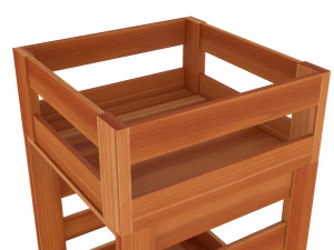 wood stand model 3D Model