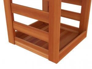 wood stand model 3D Model