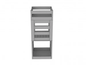 wood stand model 3D Model