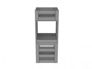 wood stand model 3D Model