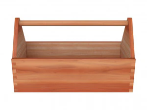 木制工具箱 3D 模型