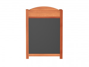 wooden sandwich board 3d Modèle 3D