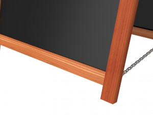 wooden sandwich board 3d Modèle 3D