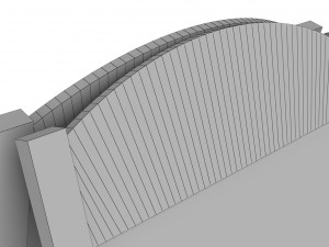 wooden sandwich board 3d Modèle 3D