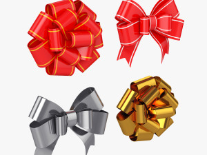 gift bow 3Dモデル