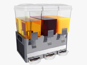 dozownik soku Model 3D