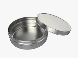 금속 캔 3D 모델