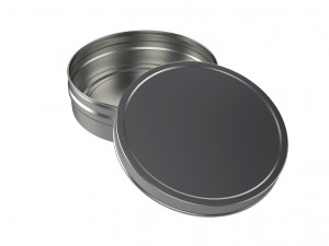 metal can 3D 模型