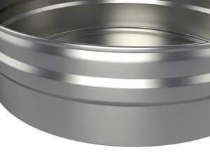 metal can 3D 模型