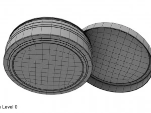 metal can 3D Model