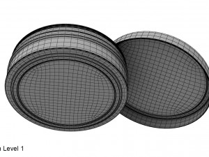 metal can 3D 模型