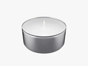 чайная свеча 3D Модель