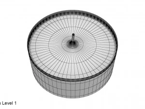 чайная свеча 3D Модель