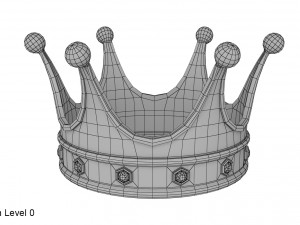 crown 3D 模型