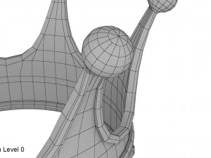 왕관 3D 모델