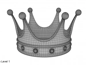 왕관 3D 모델