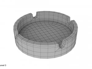 Aschenbecher 3D Modell