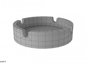 ashtray 3D 모델