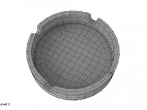 Aschenbecher 3D Modell