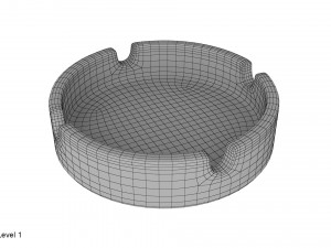 ashtray 3D 모델
