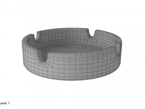 Aschenbecher 3D Modell