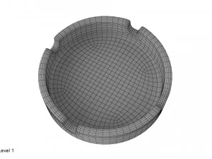 Aschenbecher 3D Modell